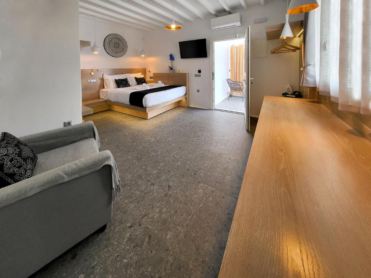 Mykonos Double Luxury Mini Suites - Adults Only Ano Mera Esterno foto