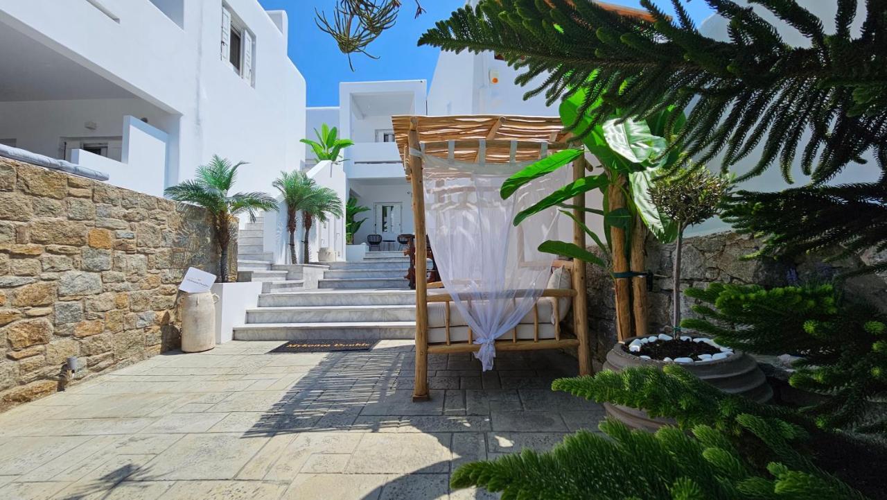 Mykonos Double Luxury Mini Suites - Adults Only Ano Mera Esterno foto
